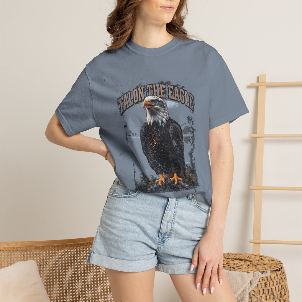 Eagle Graphic T-Shirt — “Rally on the Eagle” Vintage Wildlife Tee