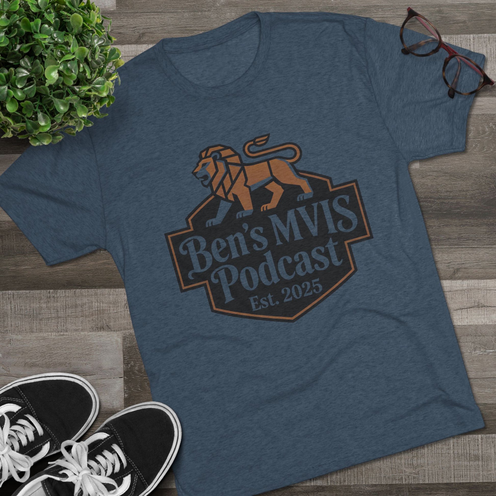 Ben's MVIS Podcast Lion Logo Tee