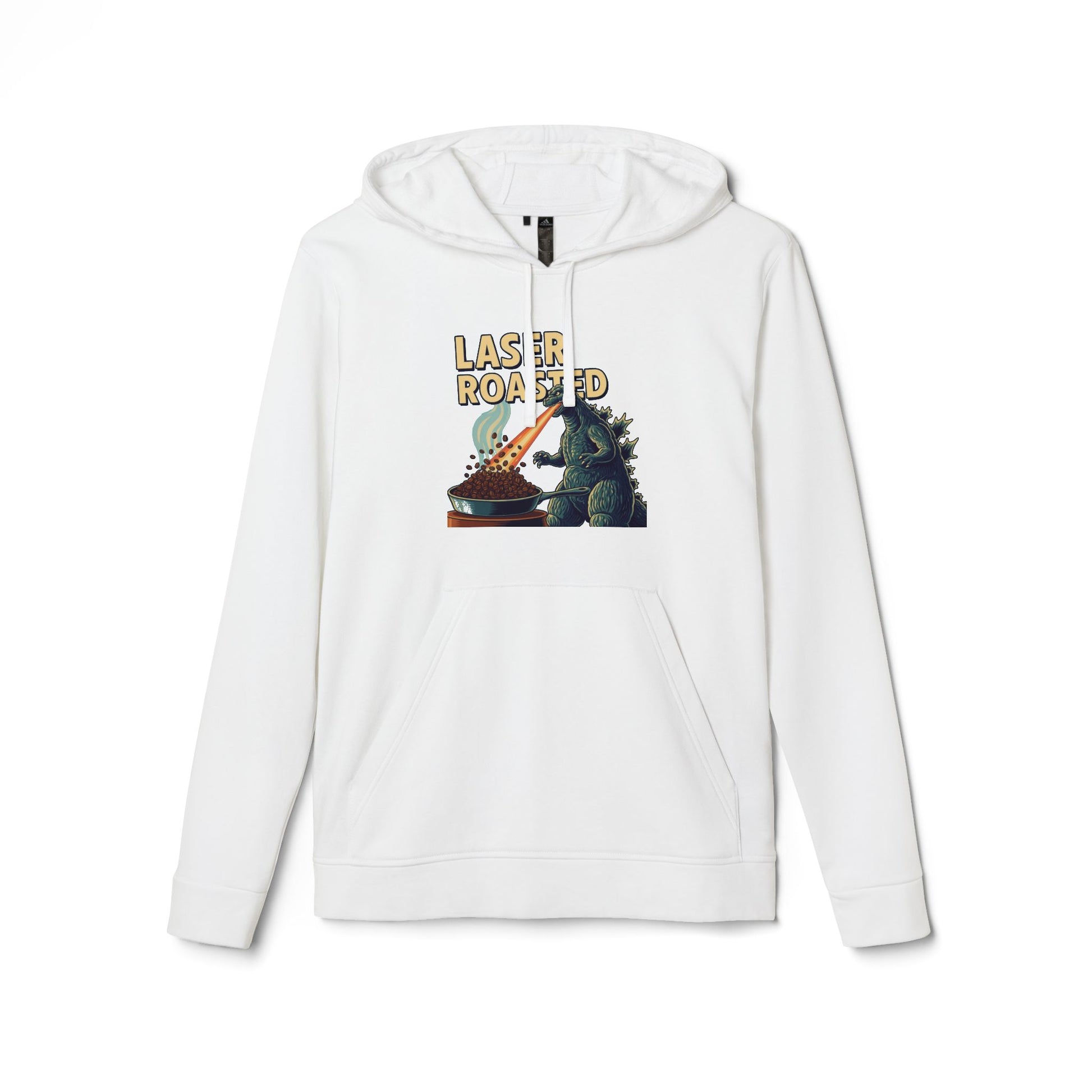 Laser Roasted Coffee Monster Hoodie – Unisex Fleece Sweatshirt by Adidas