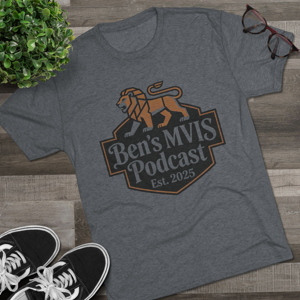 Ben's MVIS Podcast Lion Logo Tee
