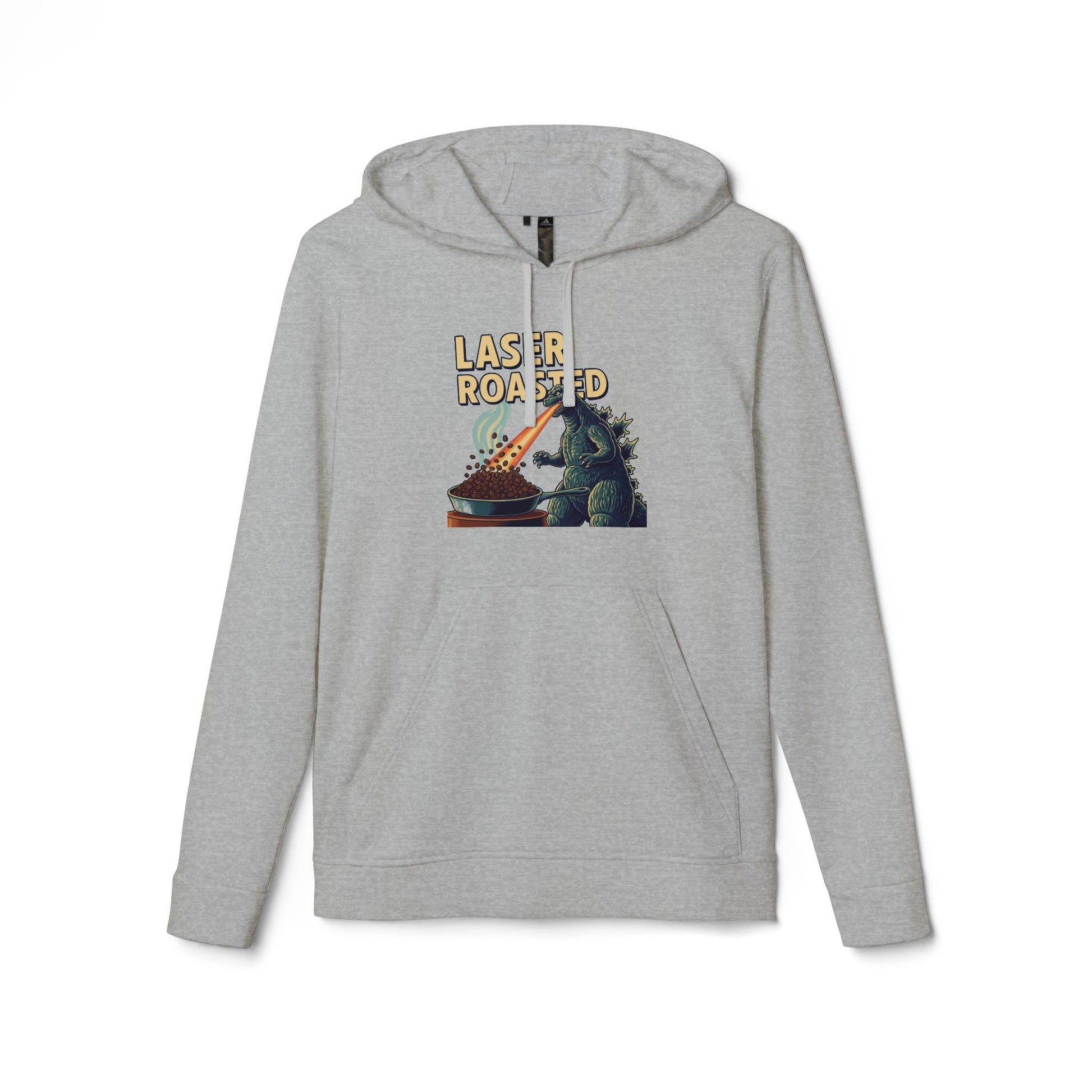 Laser Roasted Coffee Monster Hoodie – Unisex Fleece Sweatshirt by Adidas