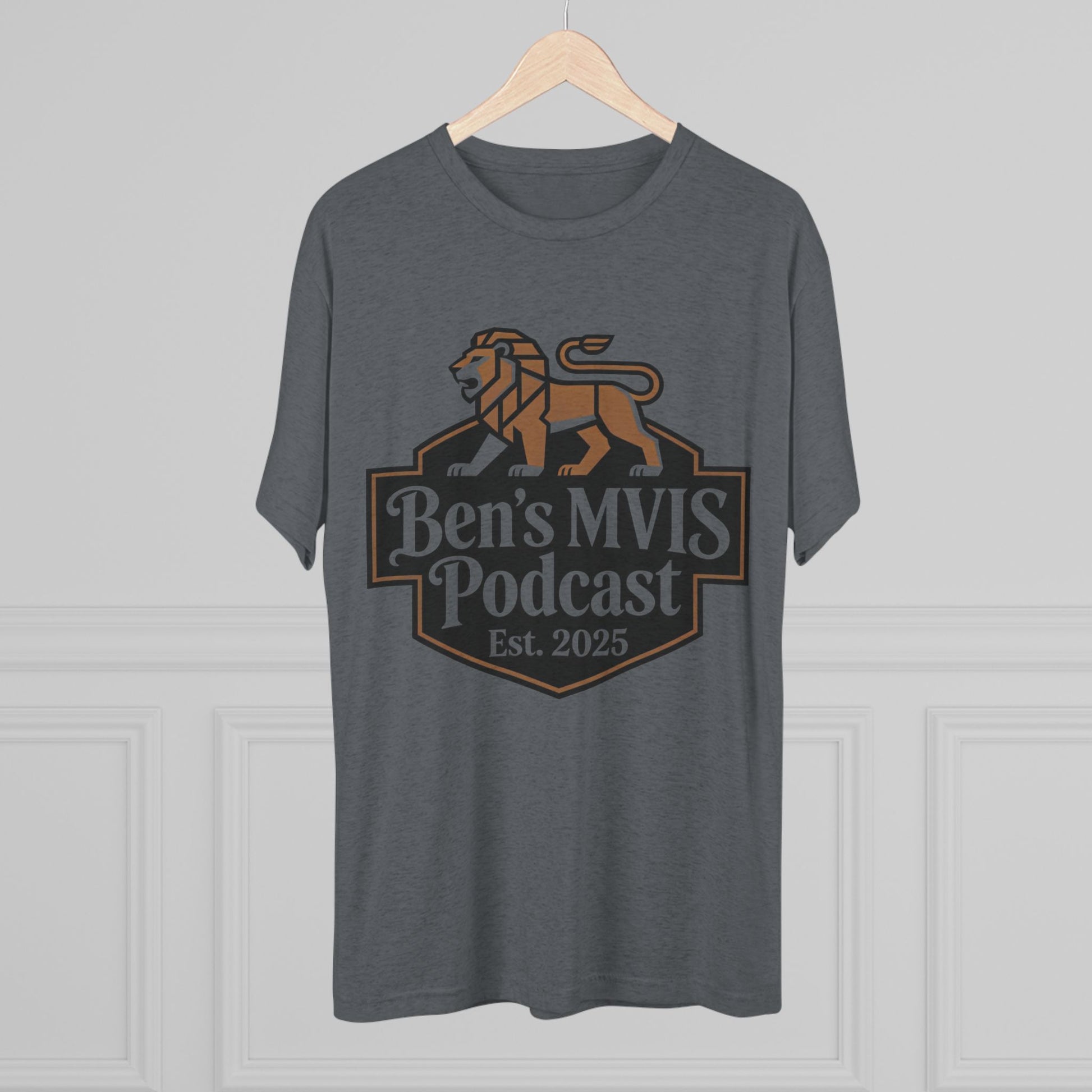 Ben's MVIS Podcast Lion Logo Tee