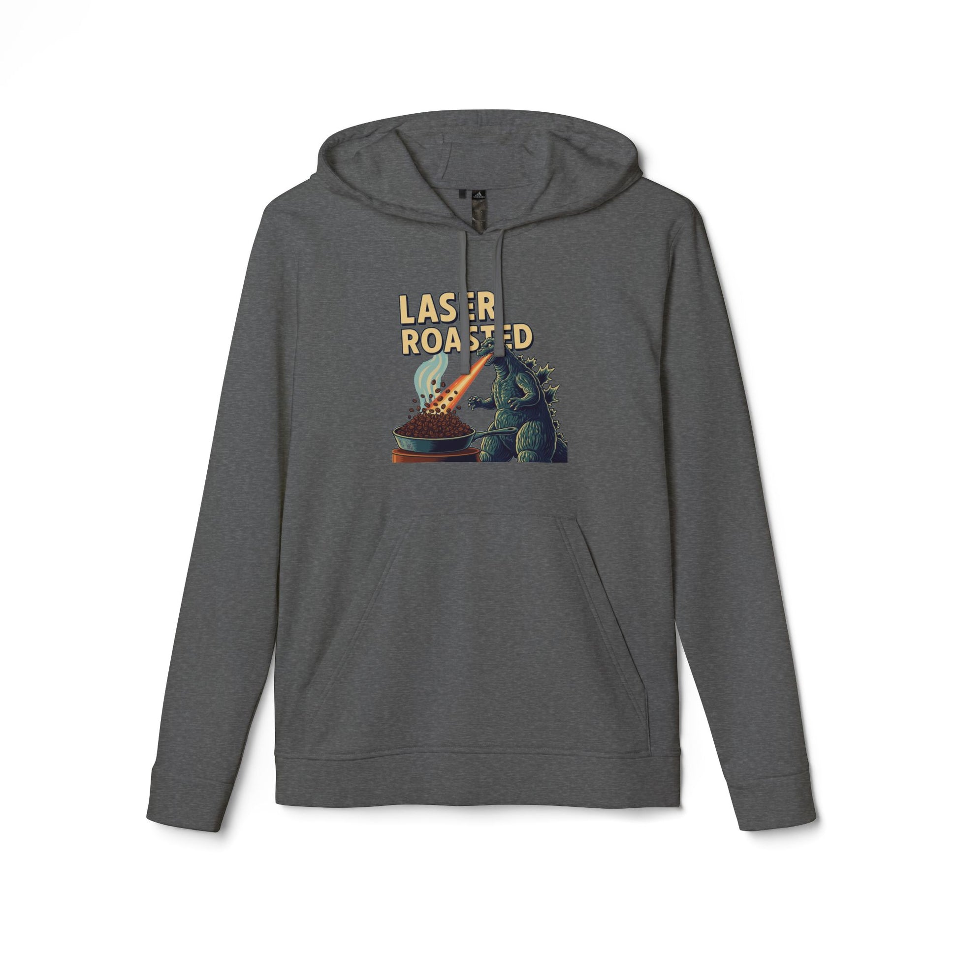 Laser Roasted Coffee Monster Hoodie – Unisex Fleece Sweatshirt by Adidas