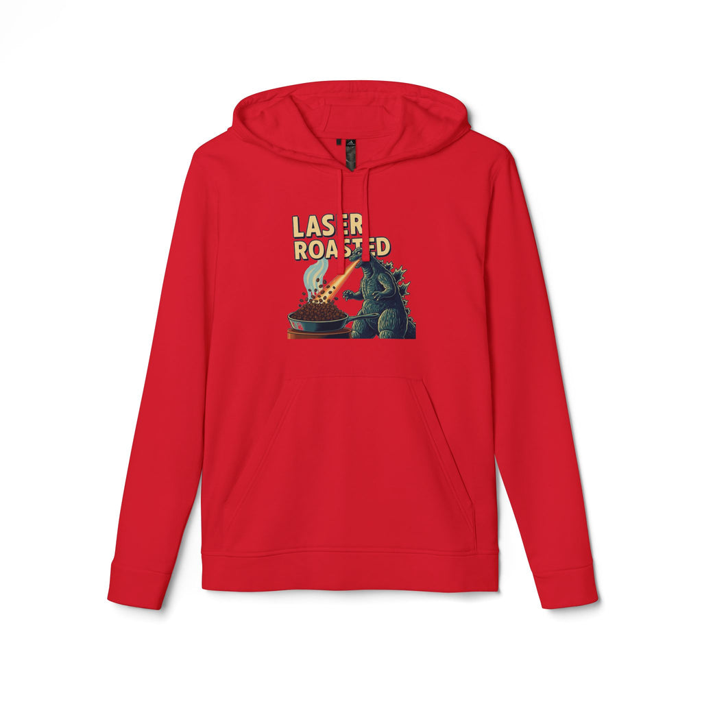 Laser Roasted Coffee Monster Hoodie – Unisex Fleece Sweatshirt by Adidas