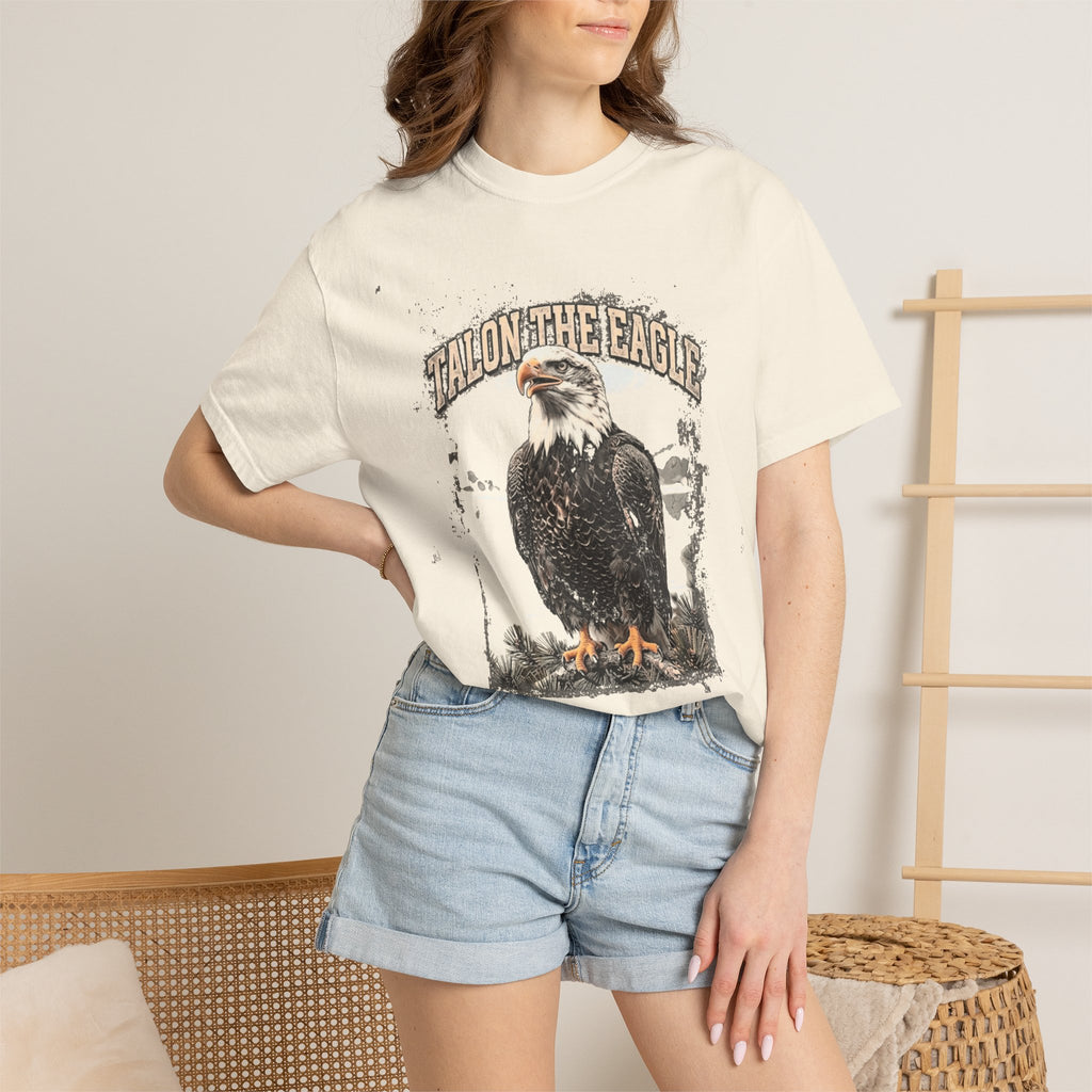 Eagle Graphic T-Shirt — “Rally on the Eagle” Vintage Wildlife Tee