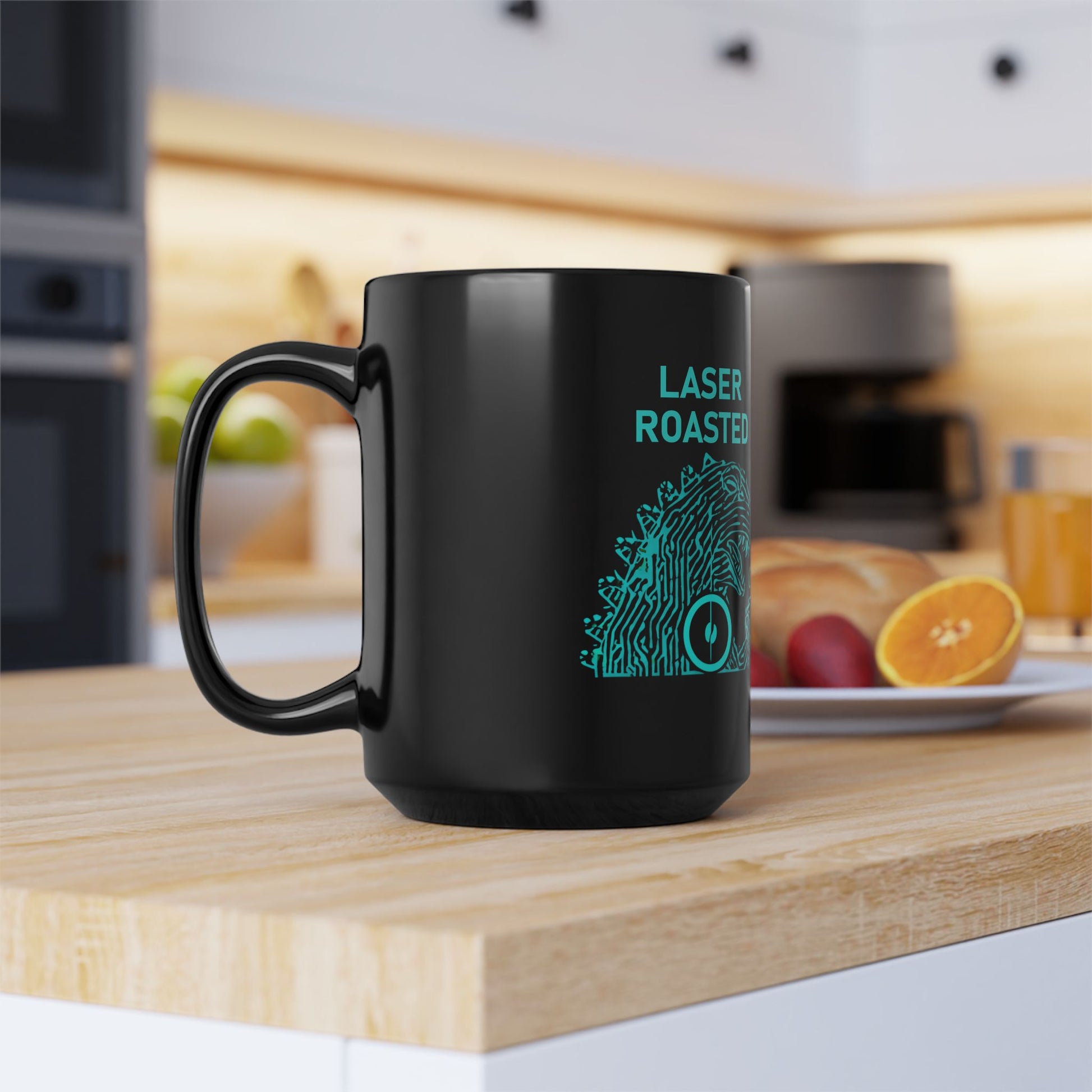 Laser Roasted Coffee Monster Mug, 15oz