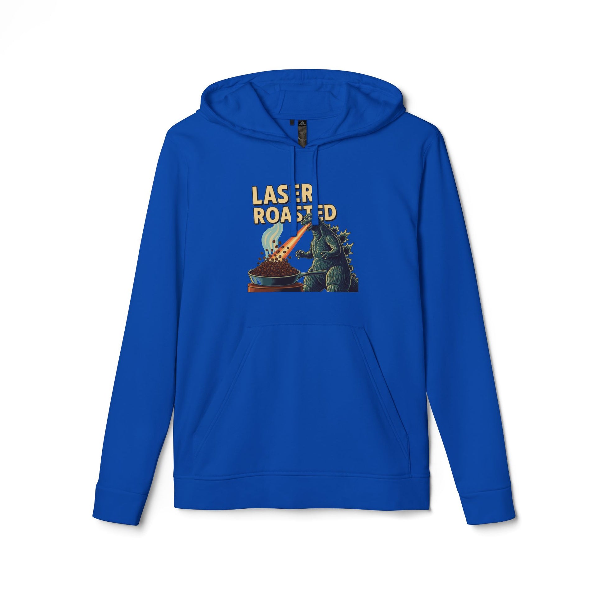 Laser Roasted Coffee Monster Hoodie – Unisex Fleece Sweatshirt by Adidas
